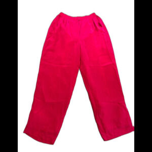 100% Silk Silk Boutique Pants Women's Size 8 Pink